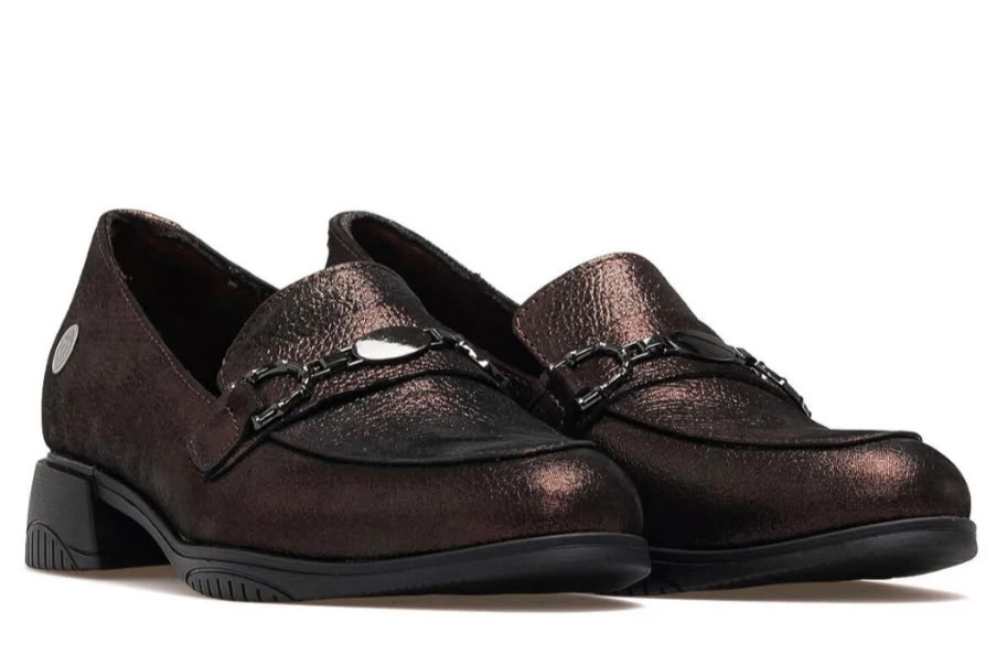 Mustang Women's Loafers - Metallic Brown - photo 3