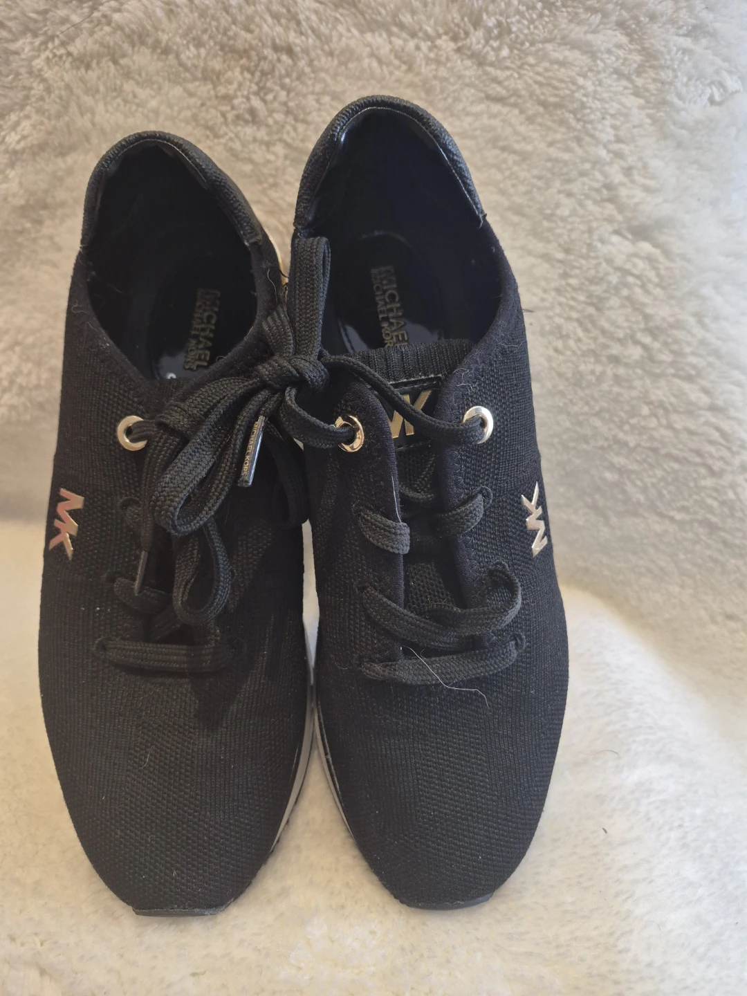 Michael Kors MK Black Sneakers