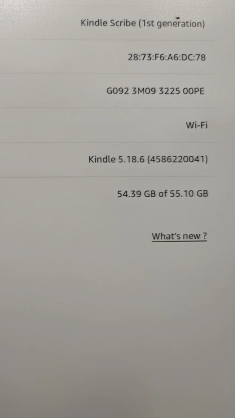 Amazon Kindle Scribe (1st generation) with Pen - photo 3