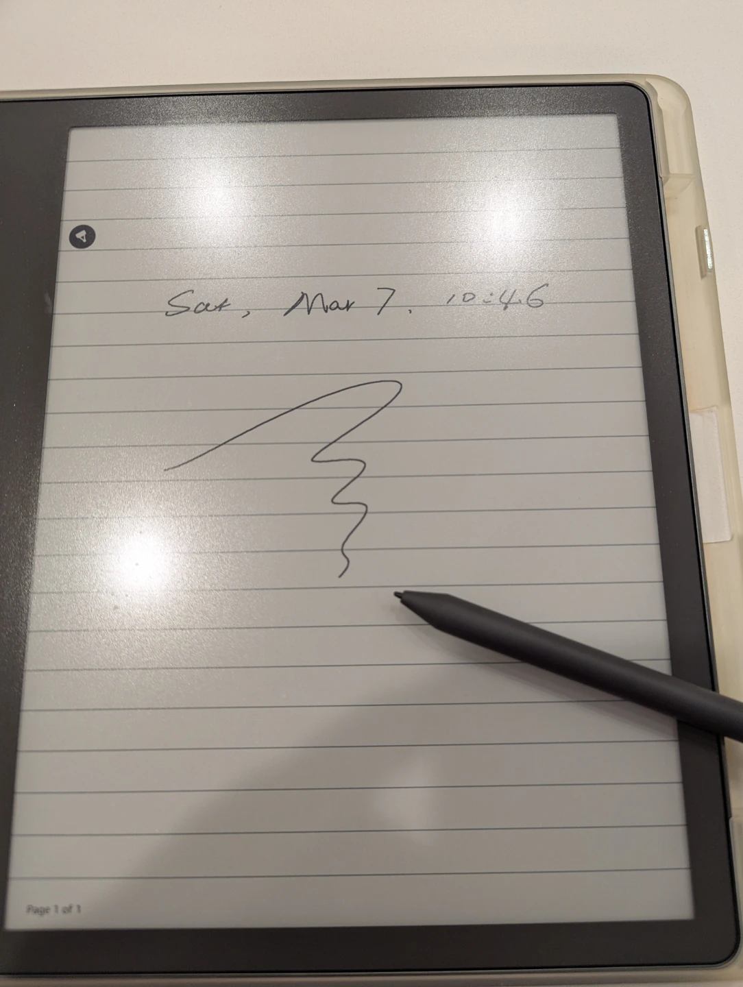 Amazon Kindle Scribe (1st generation) with Pen