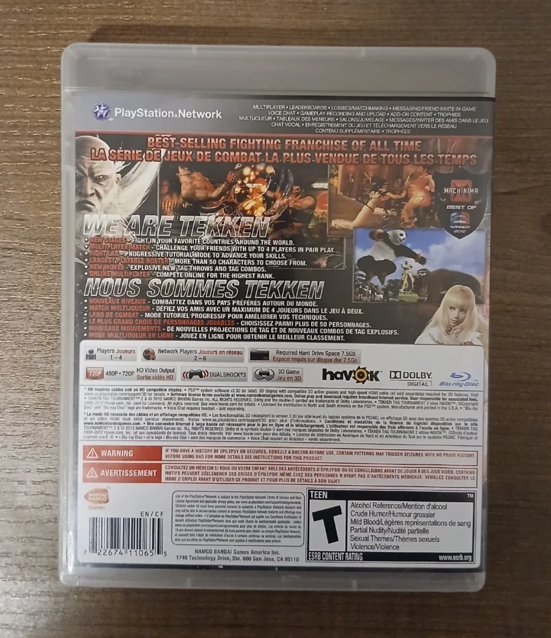 Tekken Tag Tournament 2 - PS3 Game - photo 3