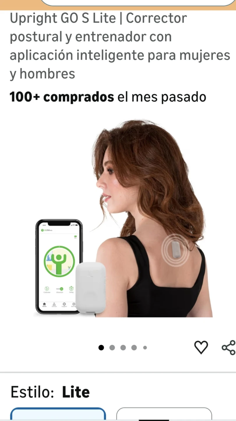 Upright GO S Lite Posture Trainer - photo 4