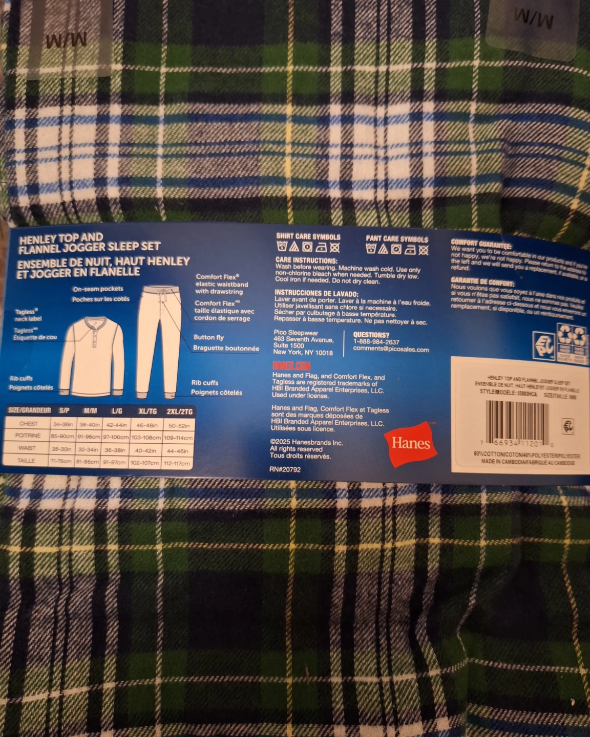 Brand New sealed- Hanes sleep sets mens - photo 5