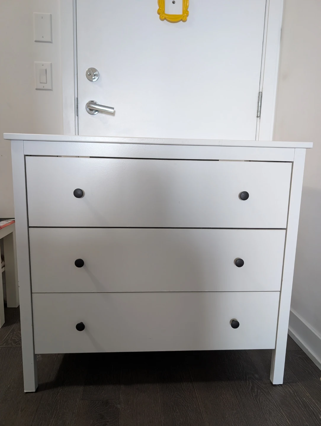 IKEA KOPPANG 3-drawer dresser in white