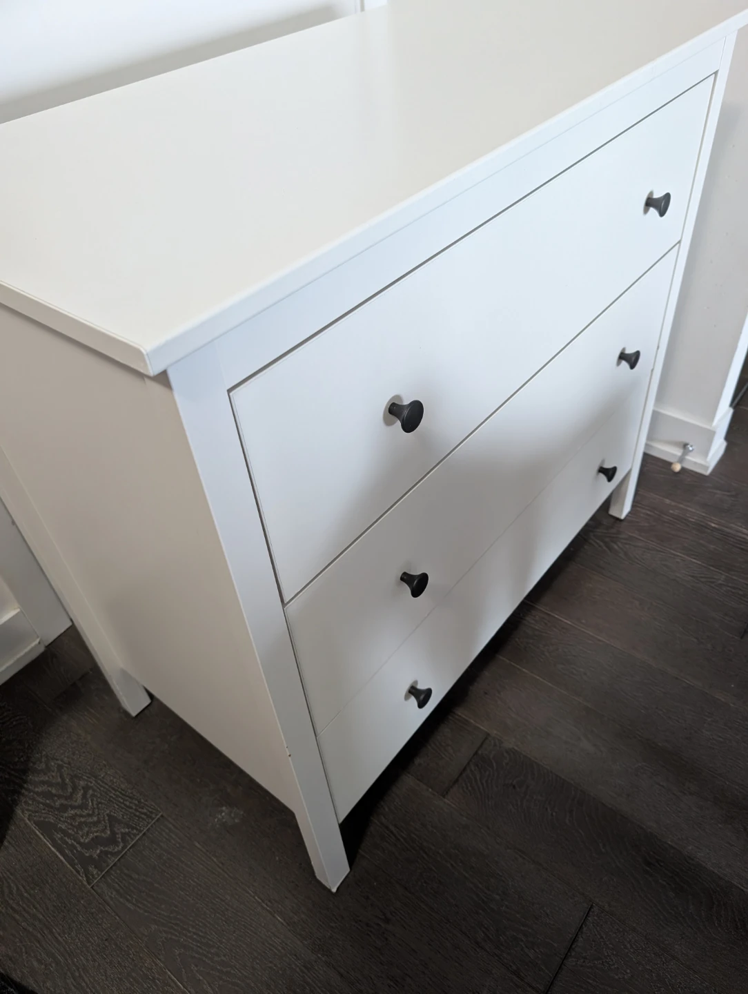 IKEA KOPPANG 3-drawer dresser in white - photo 2