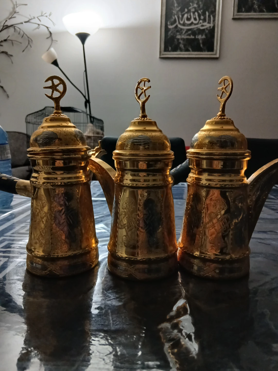 Gold Coffee Pot