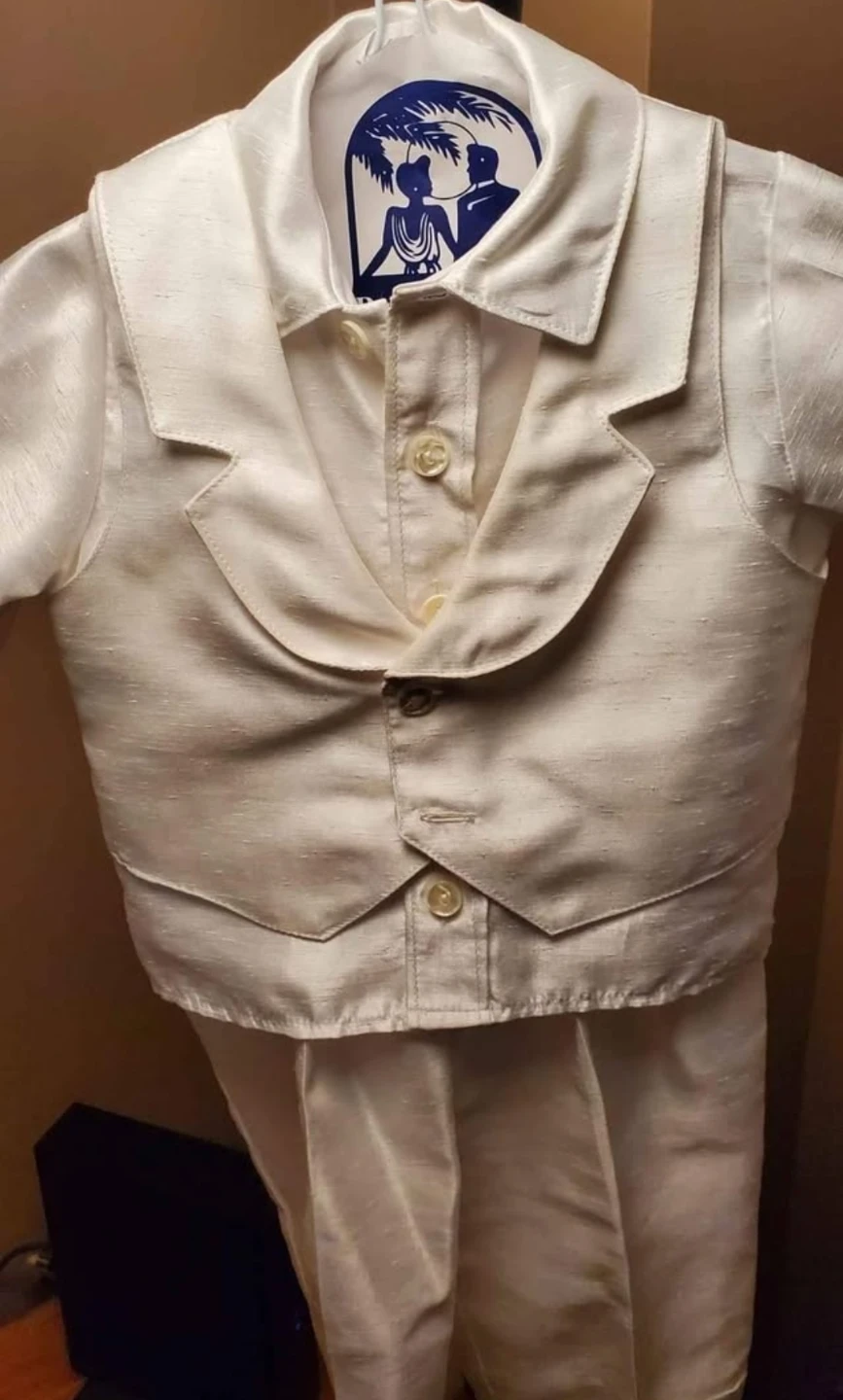 Boys Baby Christening Suit 3-Piece Set sz 6mths - photo 4