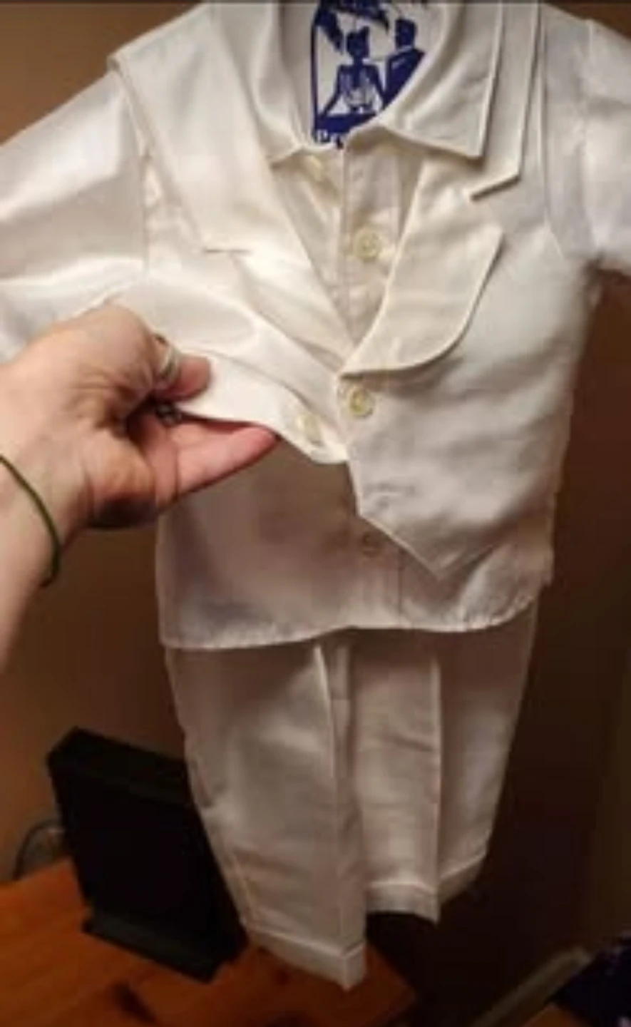 Boys Baby Christening Suit 3-Piece Set sz 6mths - photo 5