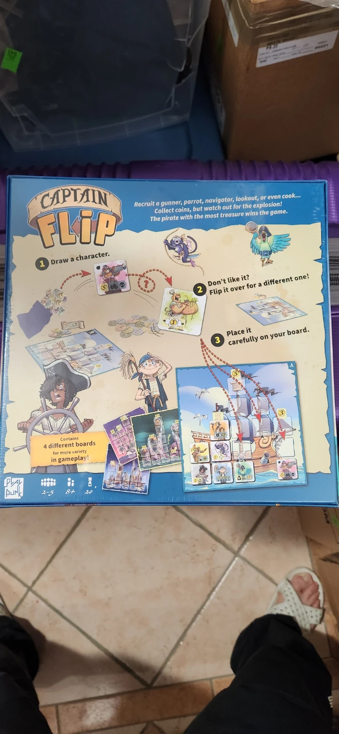 Brand new Captain Flip Board Game - photo 2