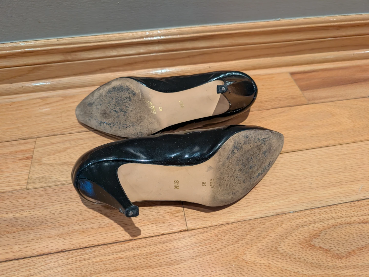 Dolce Vita Black Patent Leather Heels - photo 3