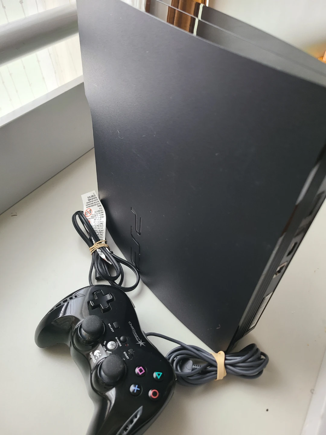 PS3 Slim Console  + ChillStream Controller Tested - photo 4