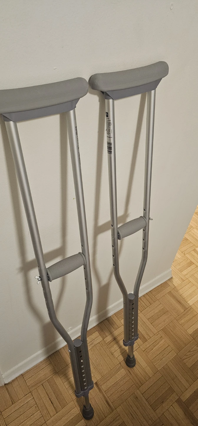Pair of Adult Crutches