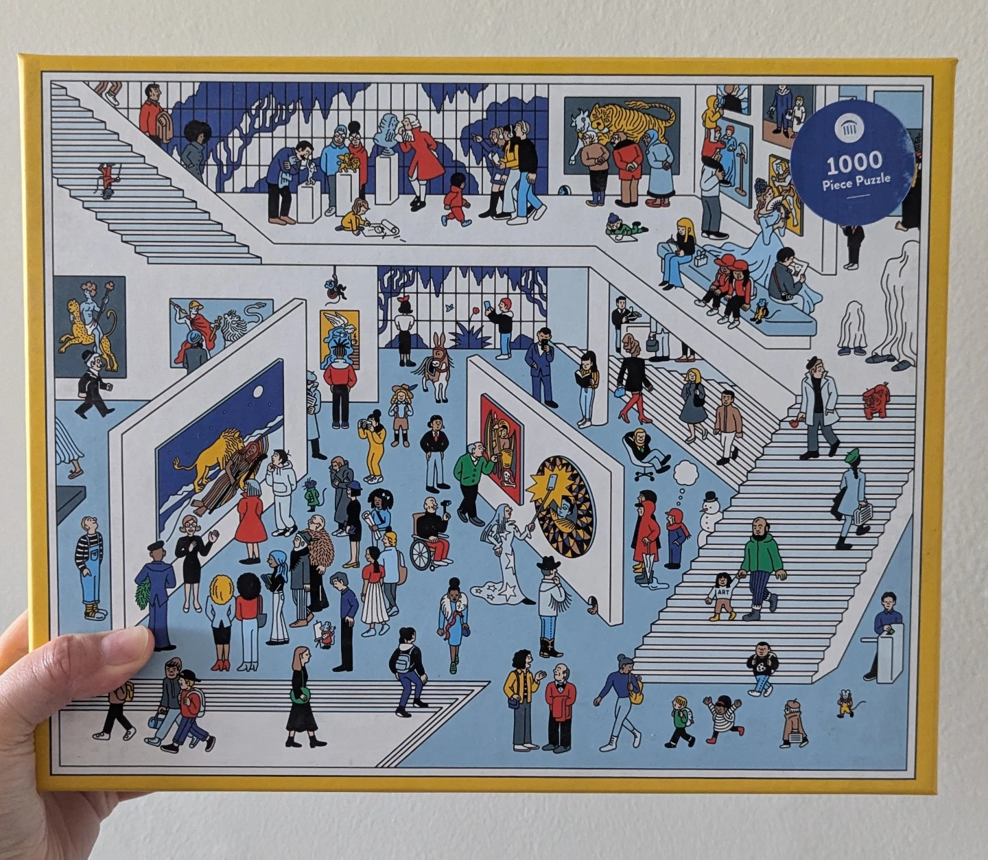 1000 Piece In The Museum Jigsaw Puzzle