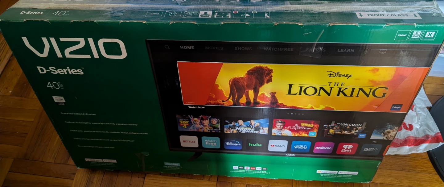 VIZIO D-Series 40" Smart TV