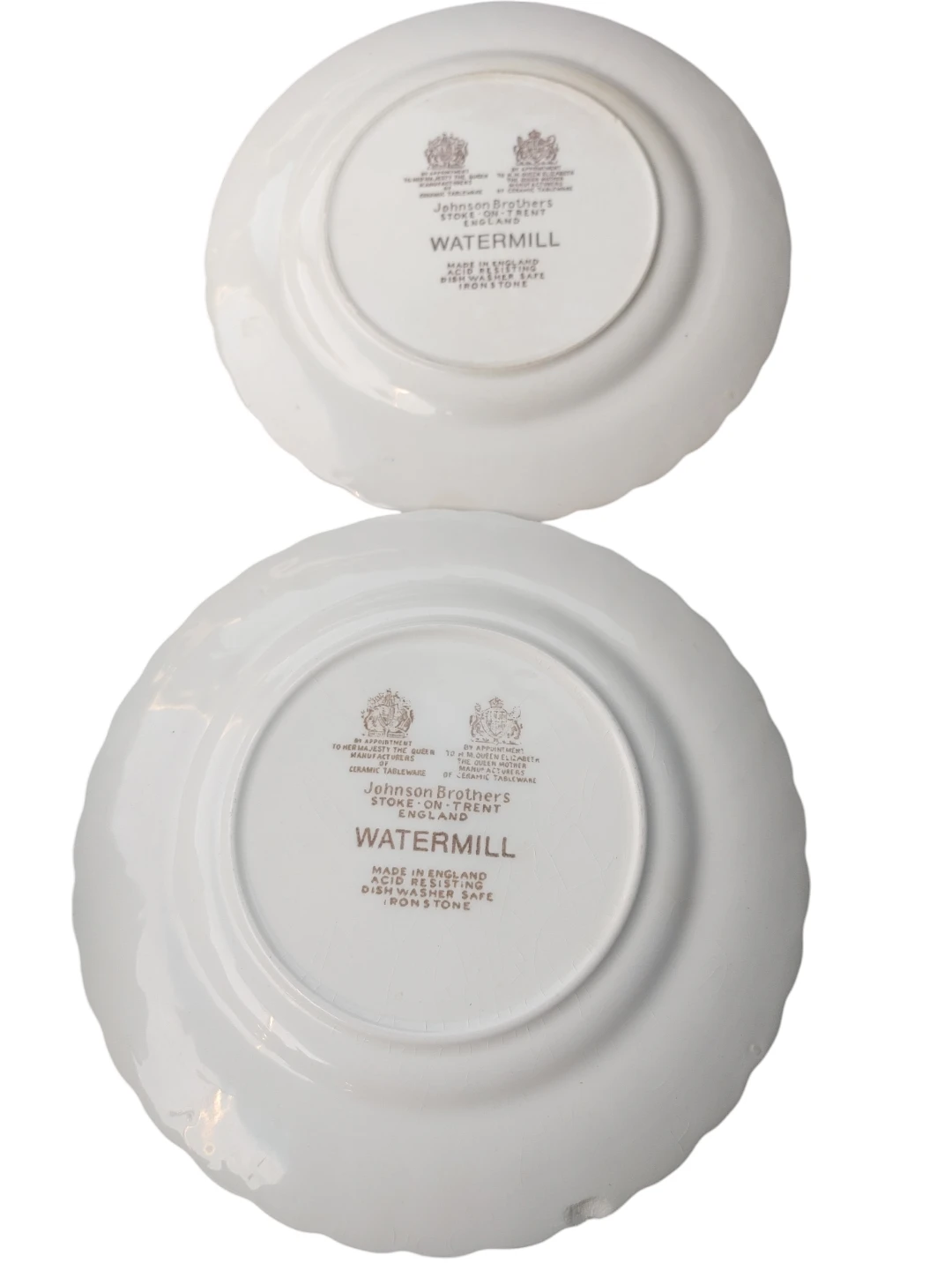 Johnston Brothers Watermill Plates (Set of 2)