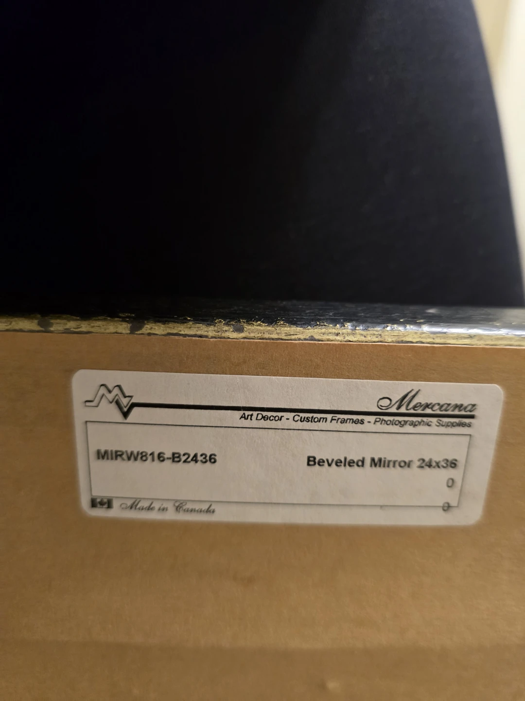 🥕Beautiful Custom Mercana Beveled Mirror 24x36🥕 - photo 4