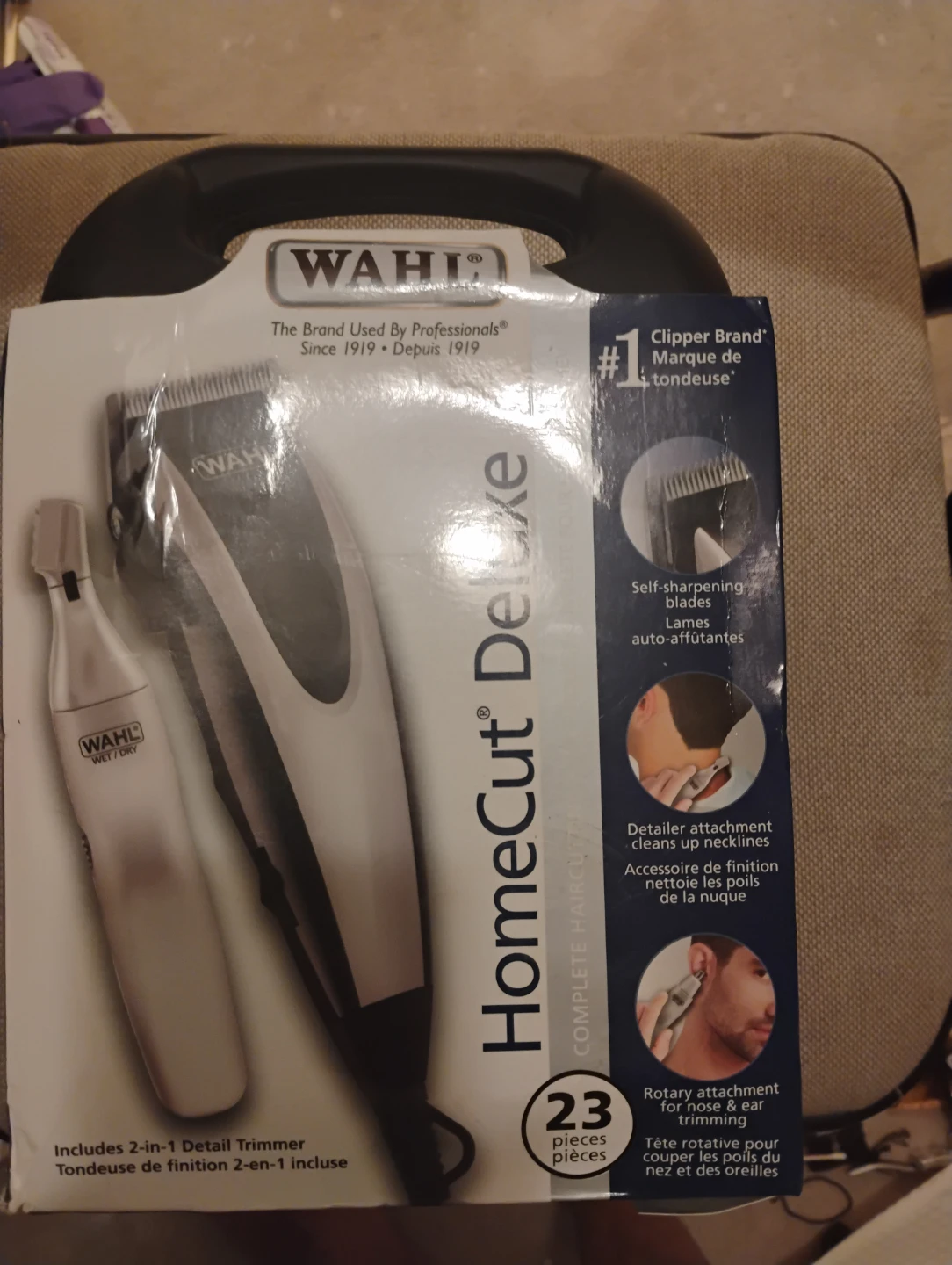 Wahl HomeCut Deluxe 23-Piece Haircutting Kit