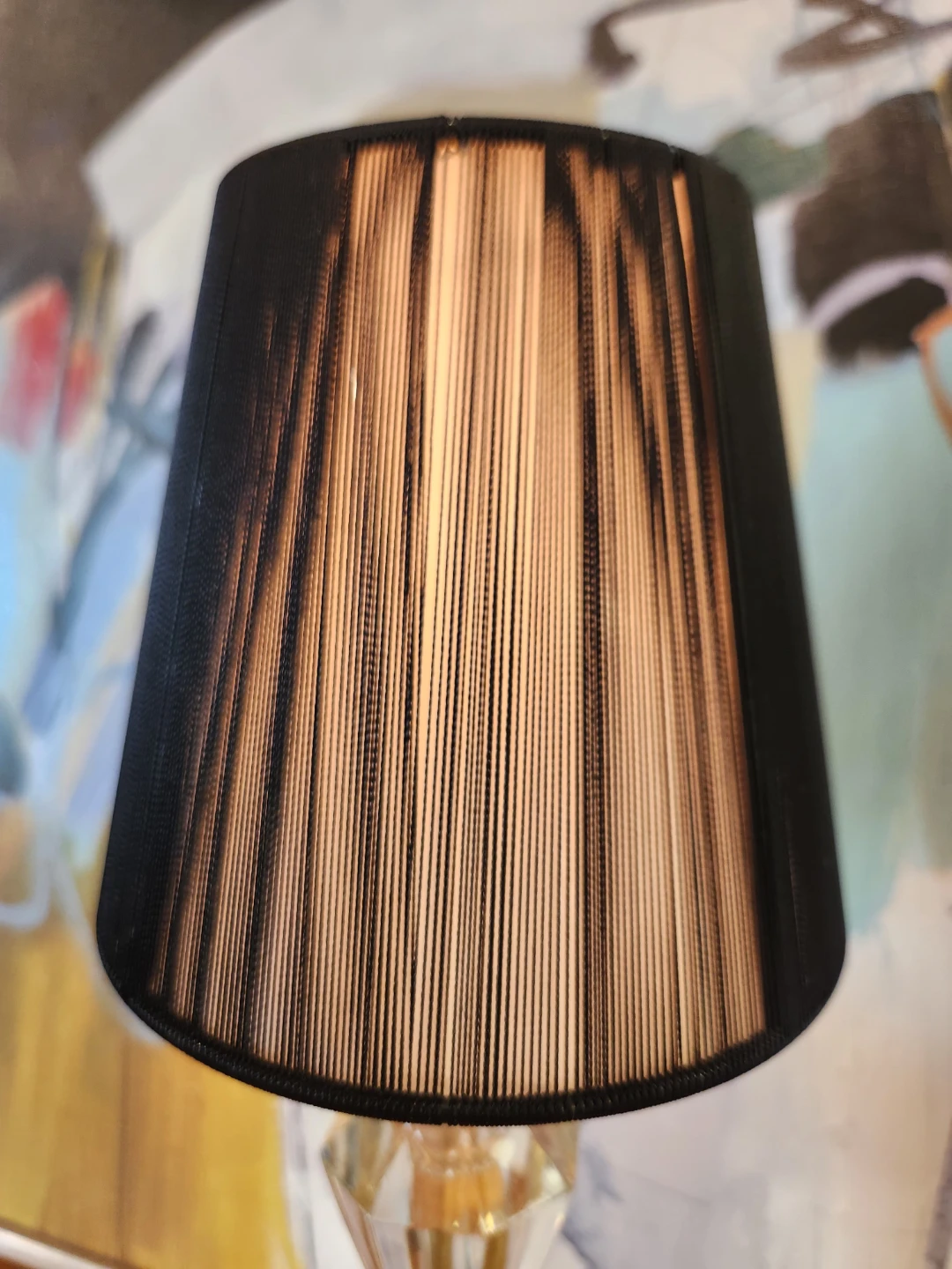 MCM Crystal Accent LAMP circa 1950's - photo 3