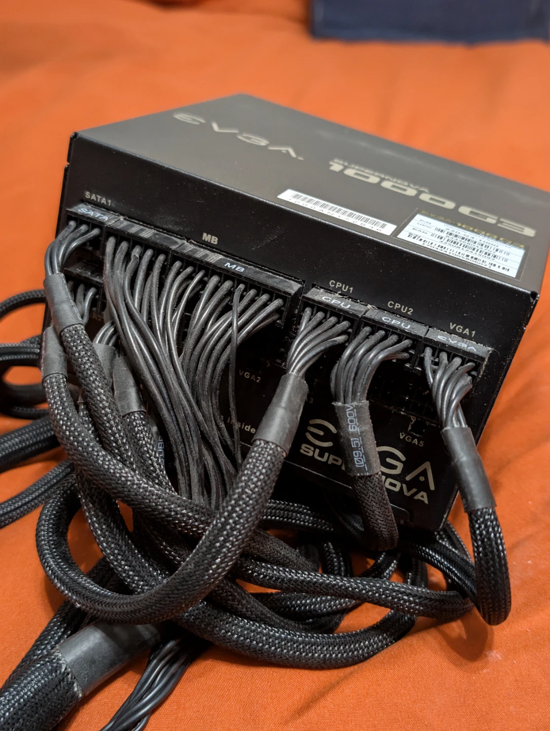 EVGA Supernova 1000 G3 Power Supply - photo 2