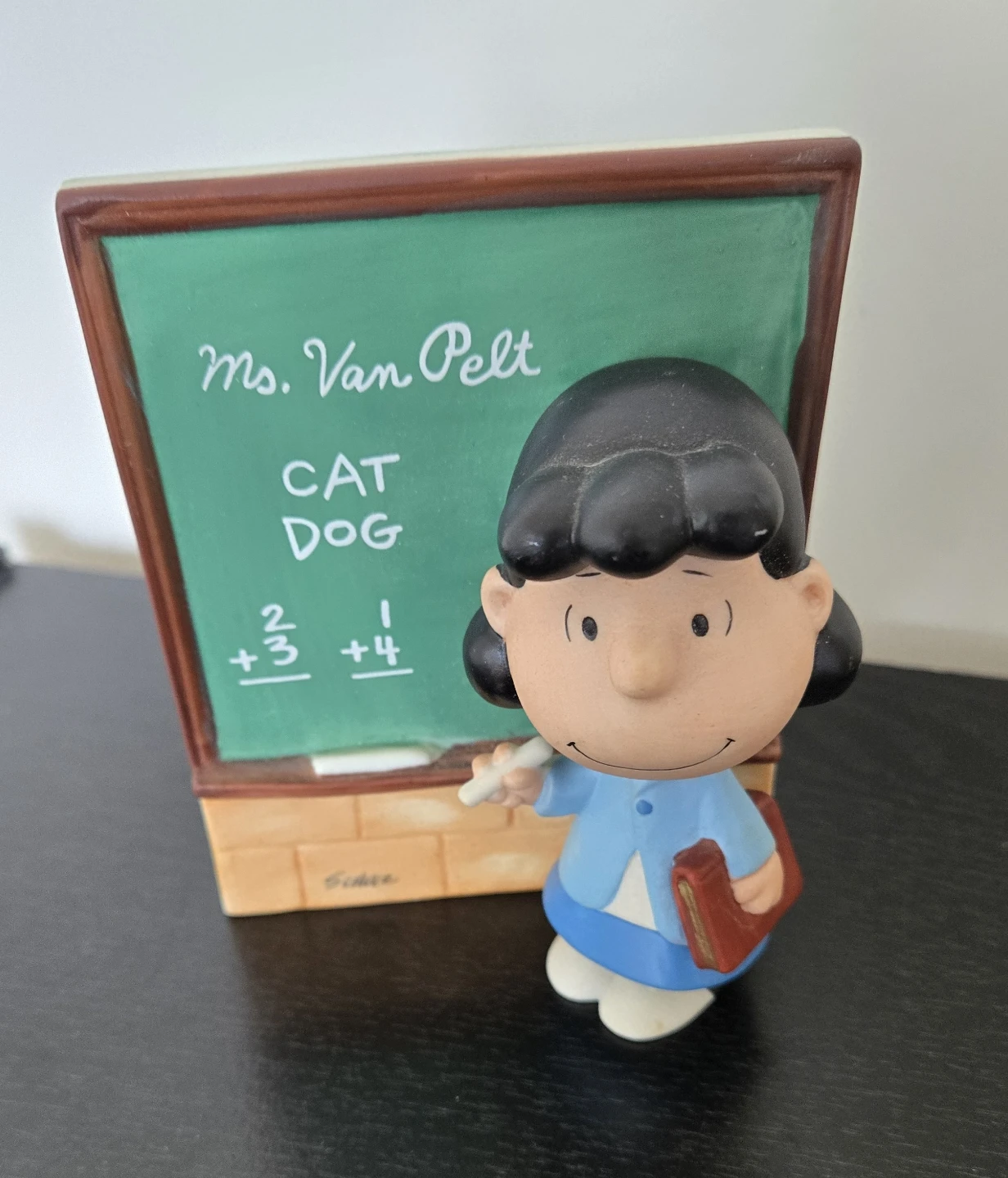Hallmark Peanuts Gallery Ms. Van Pelt & Linus M.D. Figurine Set - photo 3