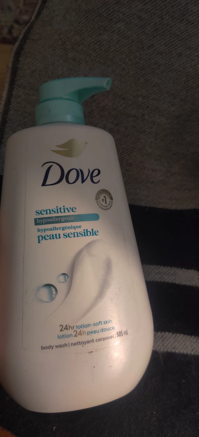 Dove Sensitive Hypoallergenic Body Wash 905 mLx2 - photo 2