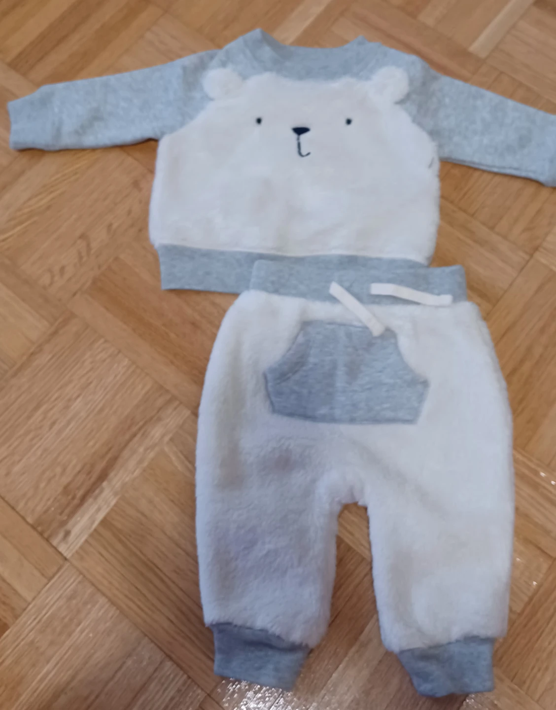 Baby Bear Fleece Outfit Set - photo 3