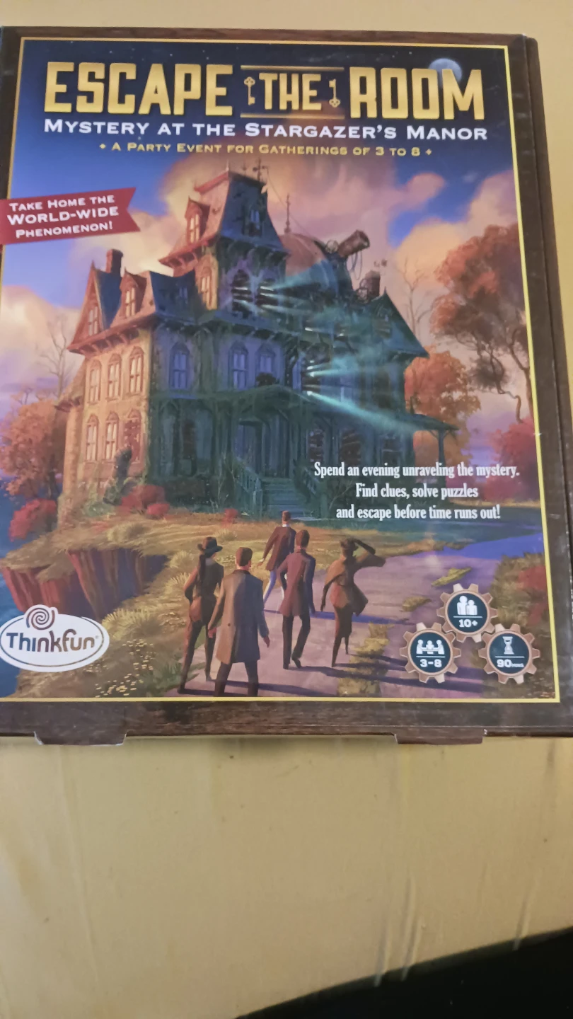 ThinkFun Escape the Room: Mystery at the Stargazer's Manor