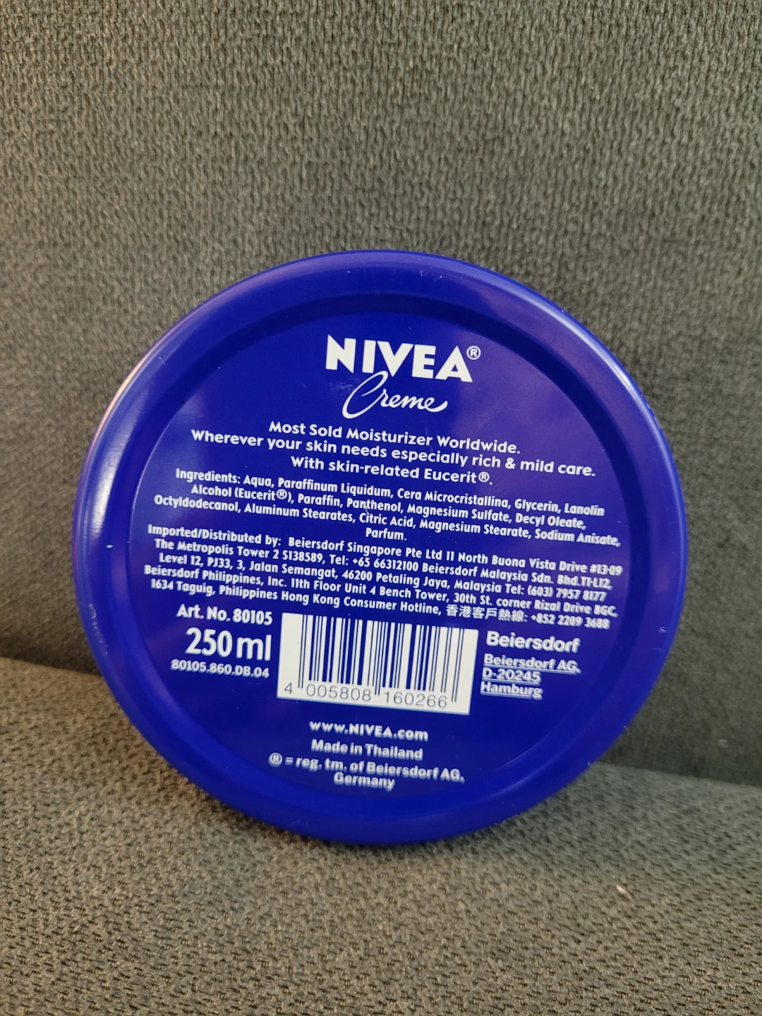 Nivea Creme 250ml Tin - photo 2