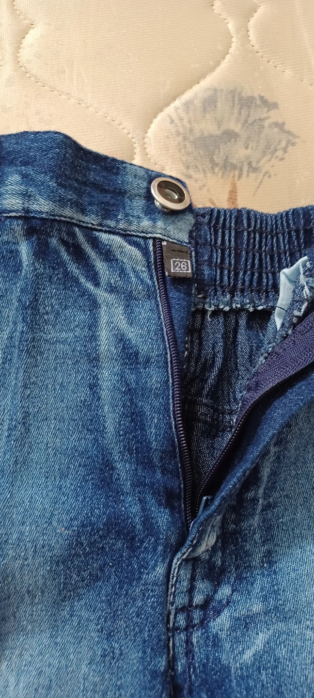 Kids Blue Denim Jeans Size 26 - photo 4