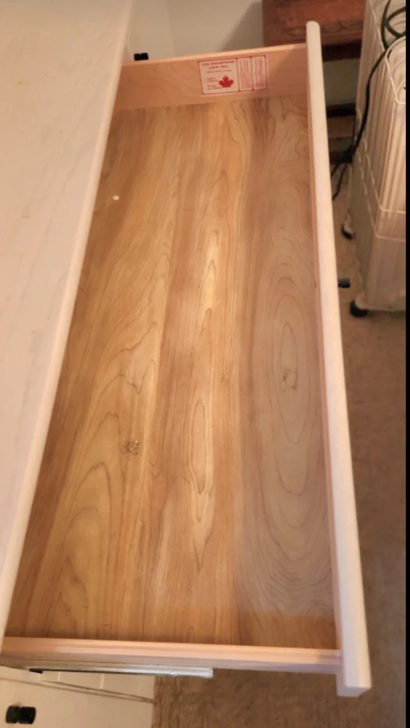 White Sideboard with Drawers and Cabinets - photo 3