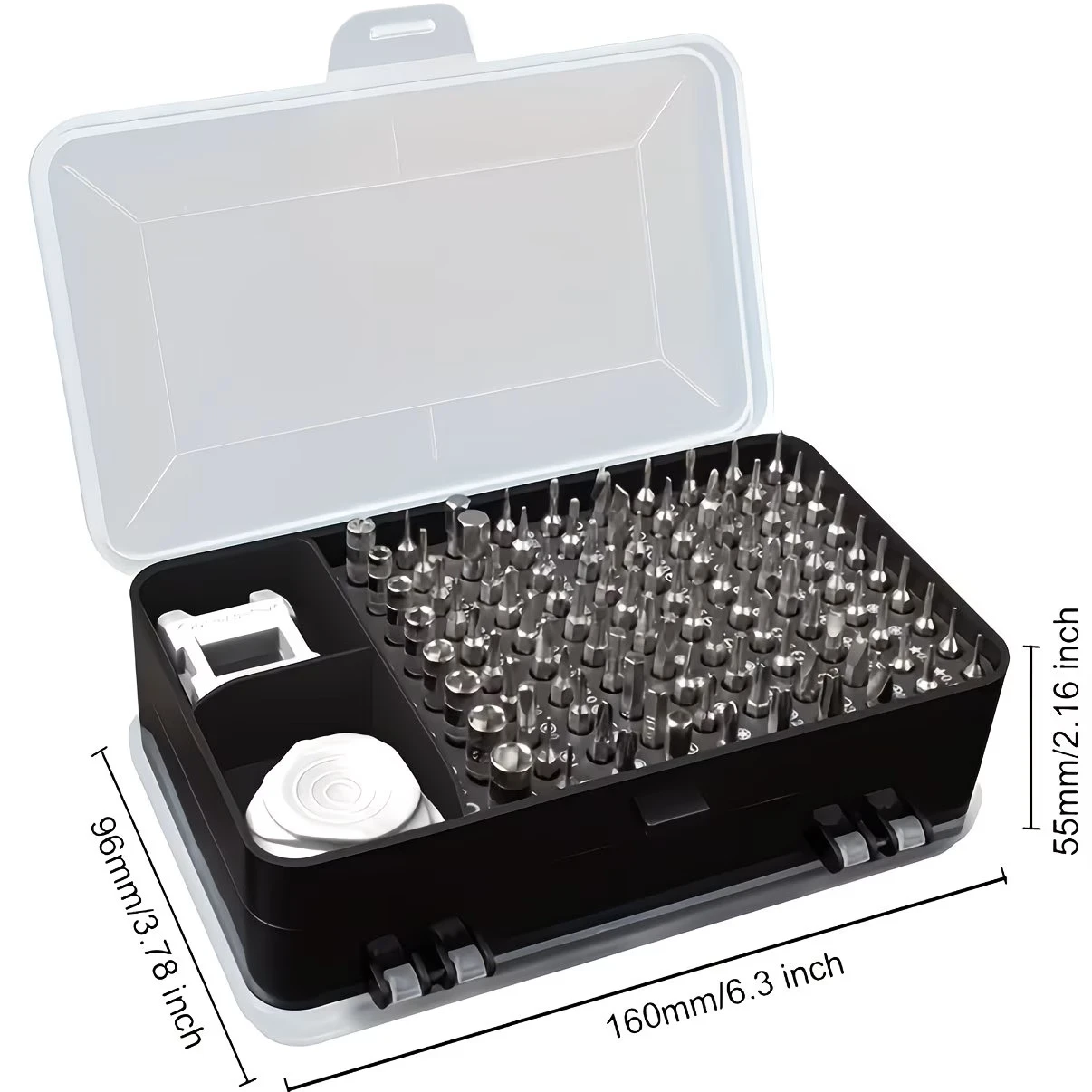 115-in-1 Precision Screwdriver Set with Magnetic Bits - photo 3