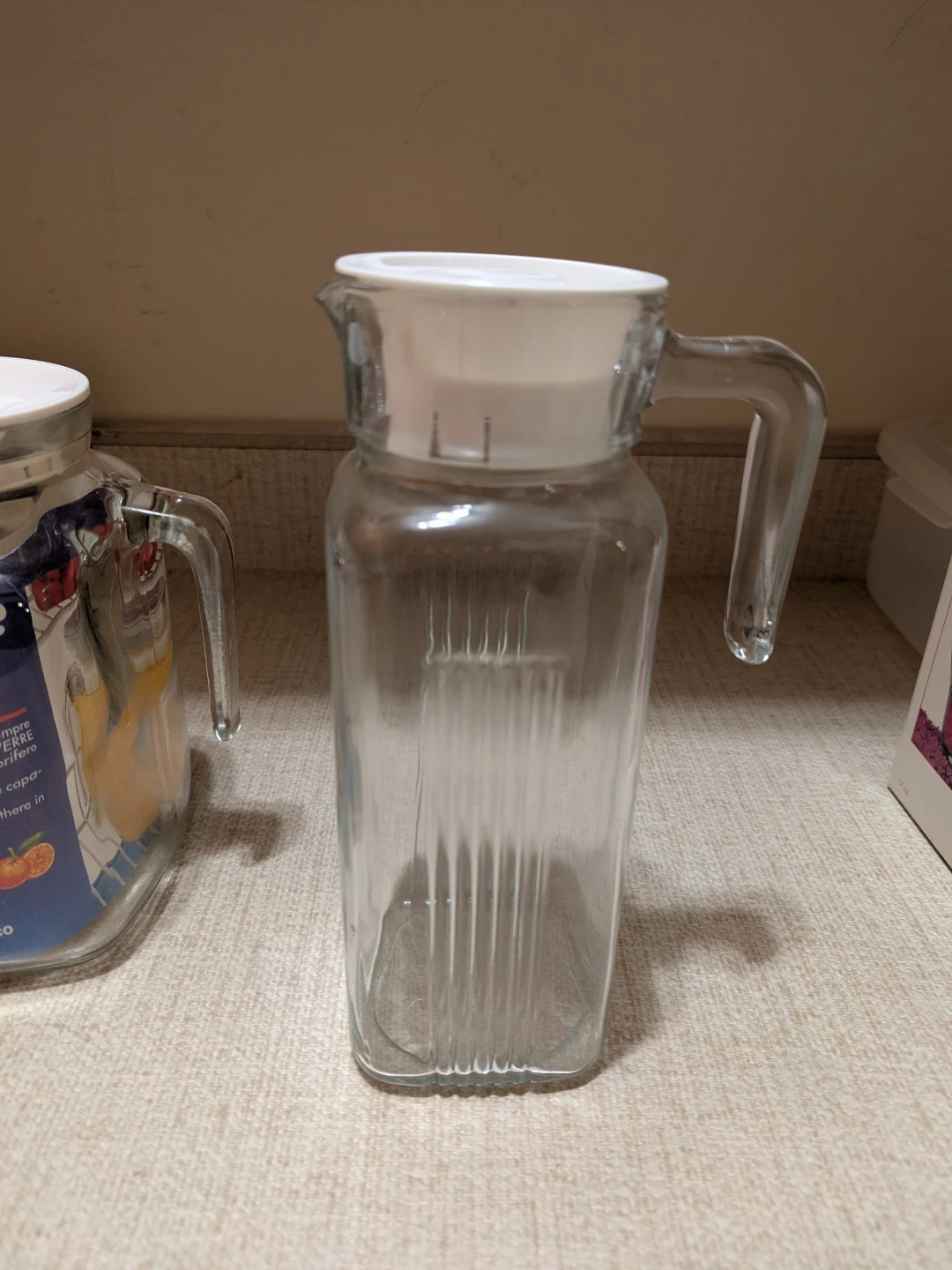 Glass Pitcher Jug 1L - photo 3