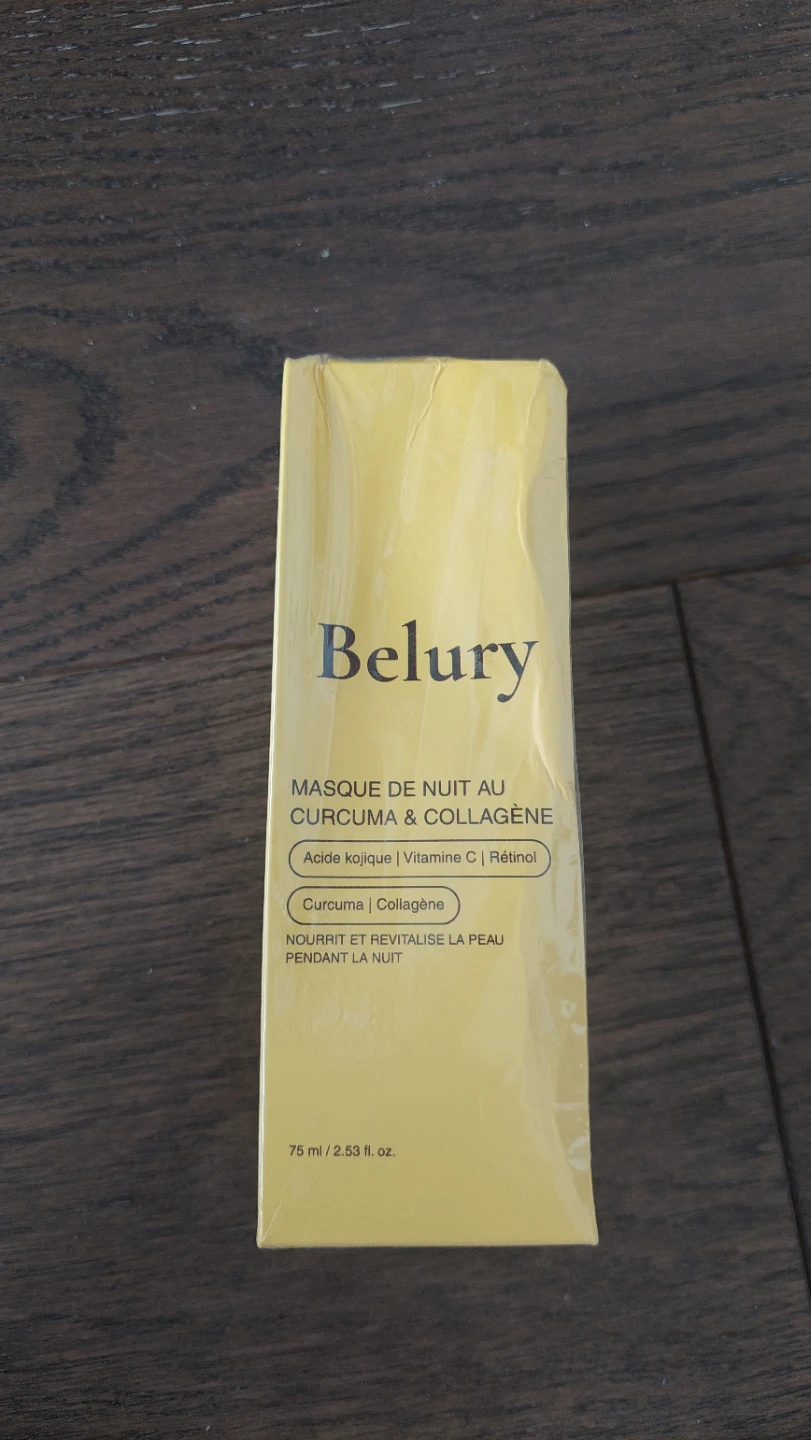 Belury Night Mask with Turmeric & Collagen 75ml