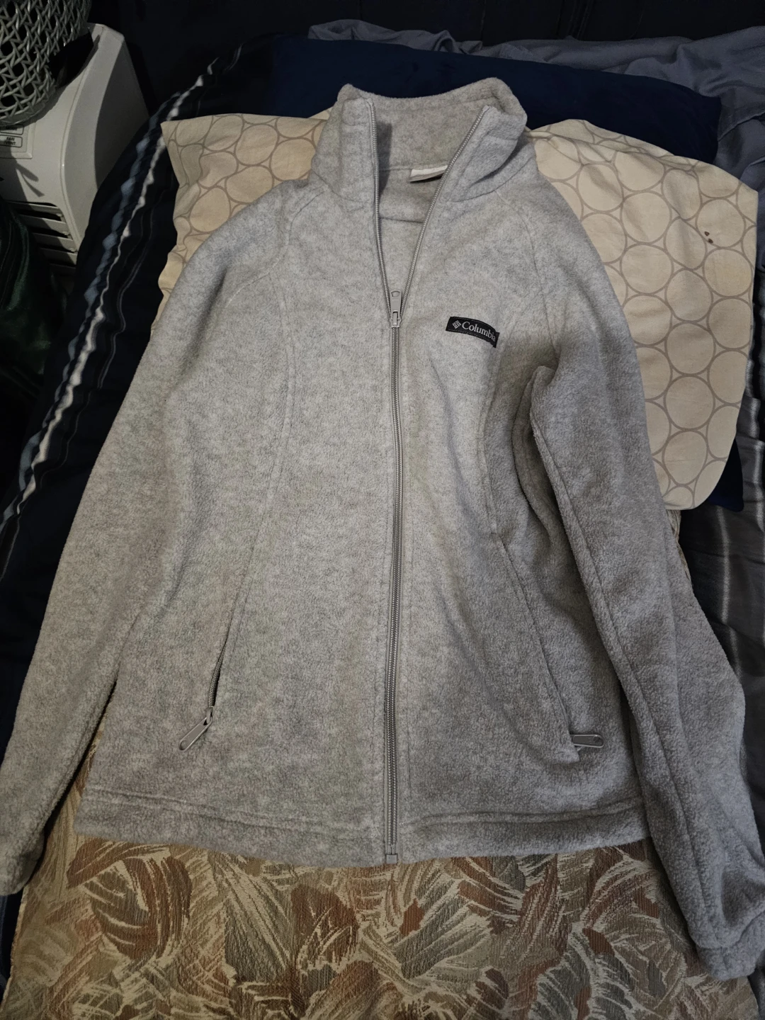 Columbia Sportswear Fleece Jacket - Grey - Size S