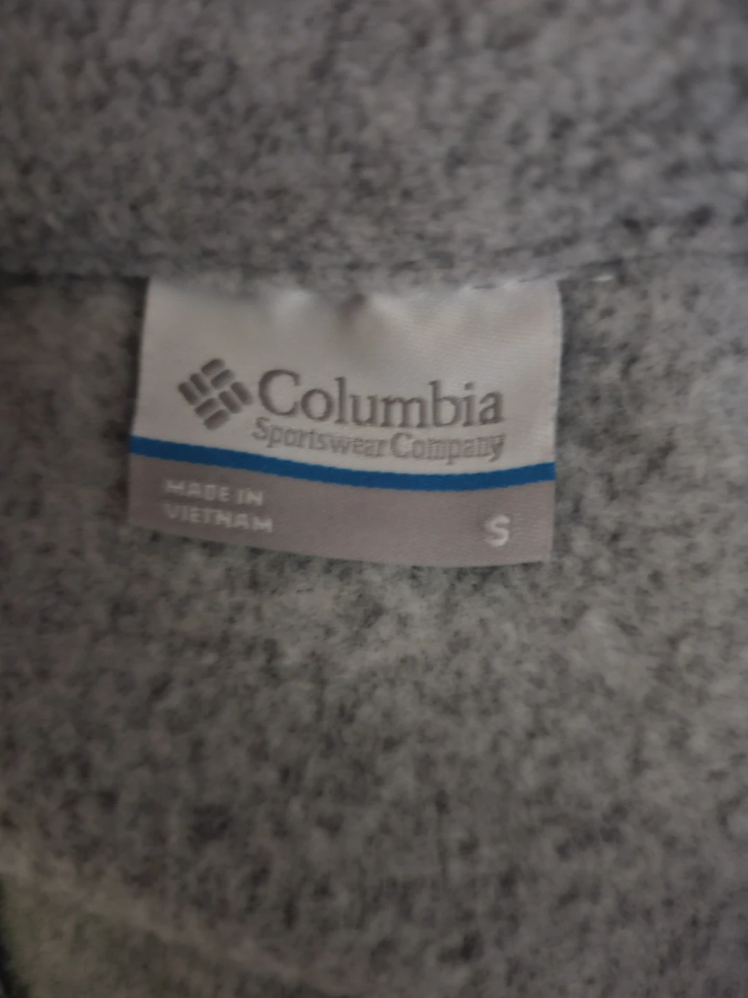 Columbia Sportswear Fleece Jacket - Grey - Size S - photo 2