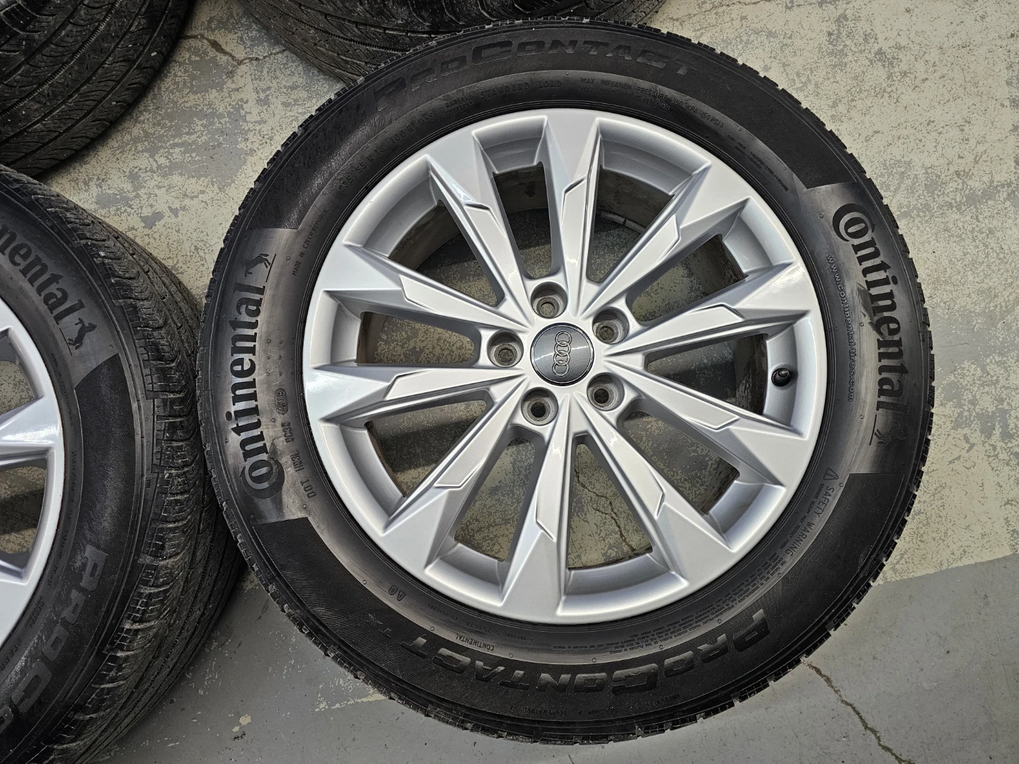 AUDI Q3 RIMS AND ALL SEASON TIRES 235/55 R18