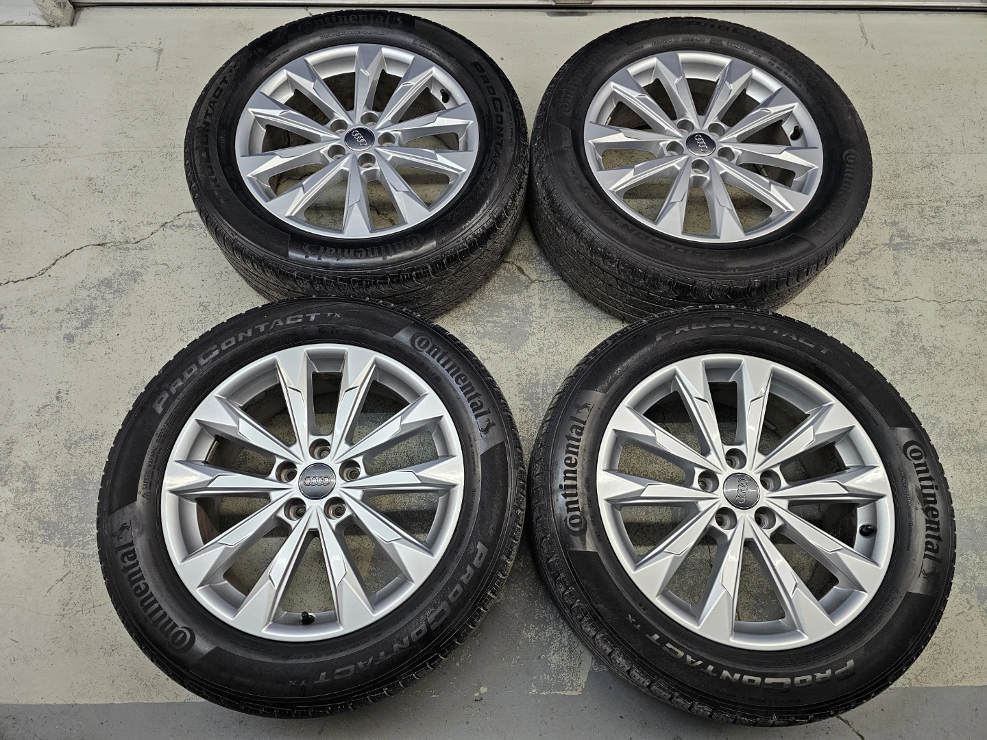 AUDI Q3 RIMS AND ALL SEASON TIRES 235/55 R18 - photo 3