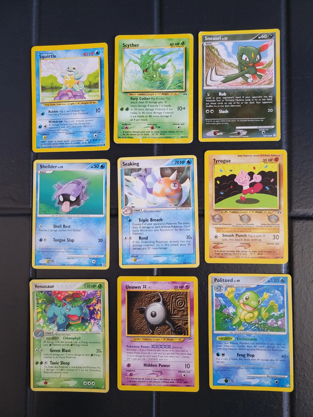 Pokémon Cards Lot Vintage