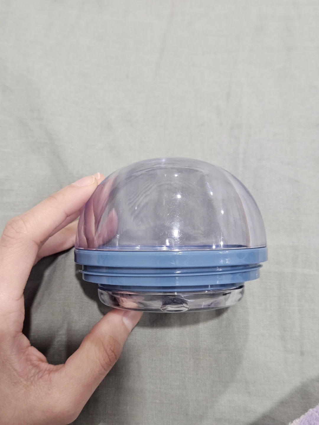 Joie Blue Travel Salad and yogurt Cup with Fork - photo 3