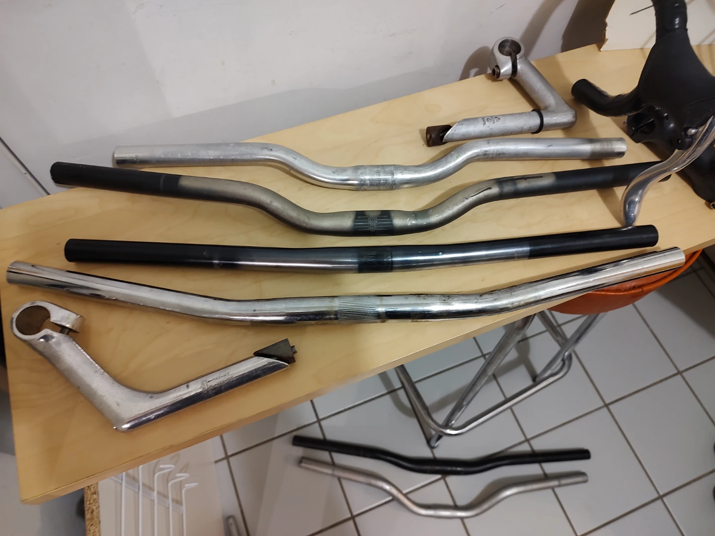 Bike Handlebars & Stems, plus rare brake lever, downtown Toronto - photo 3