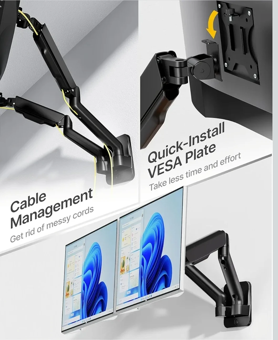Dual Monitor Wall Mount - photo 4