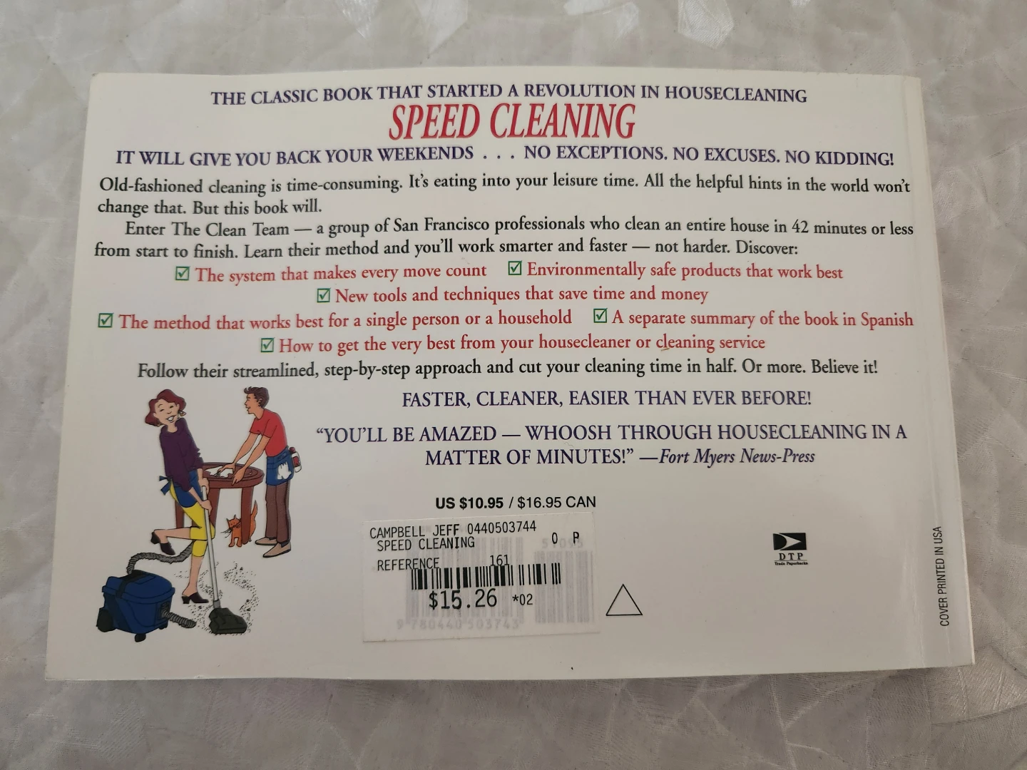 Speed Cleaning Book - photo 2
