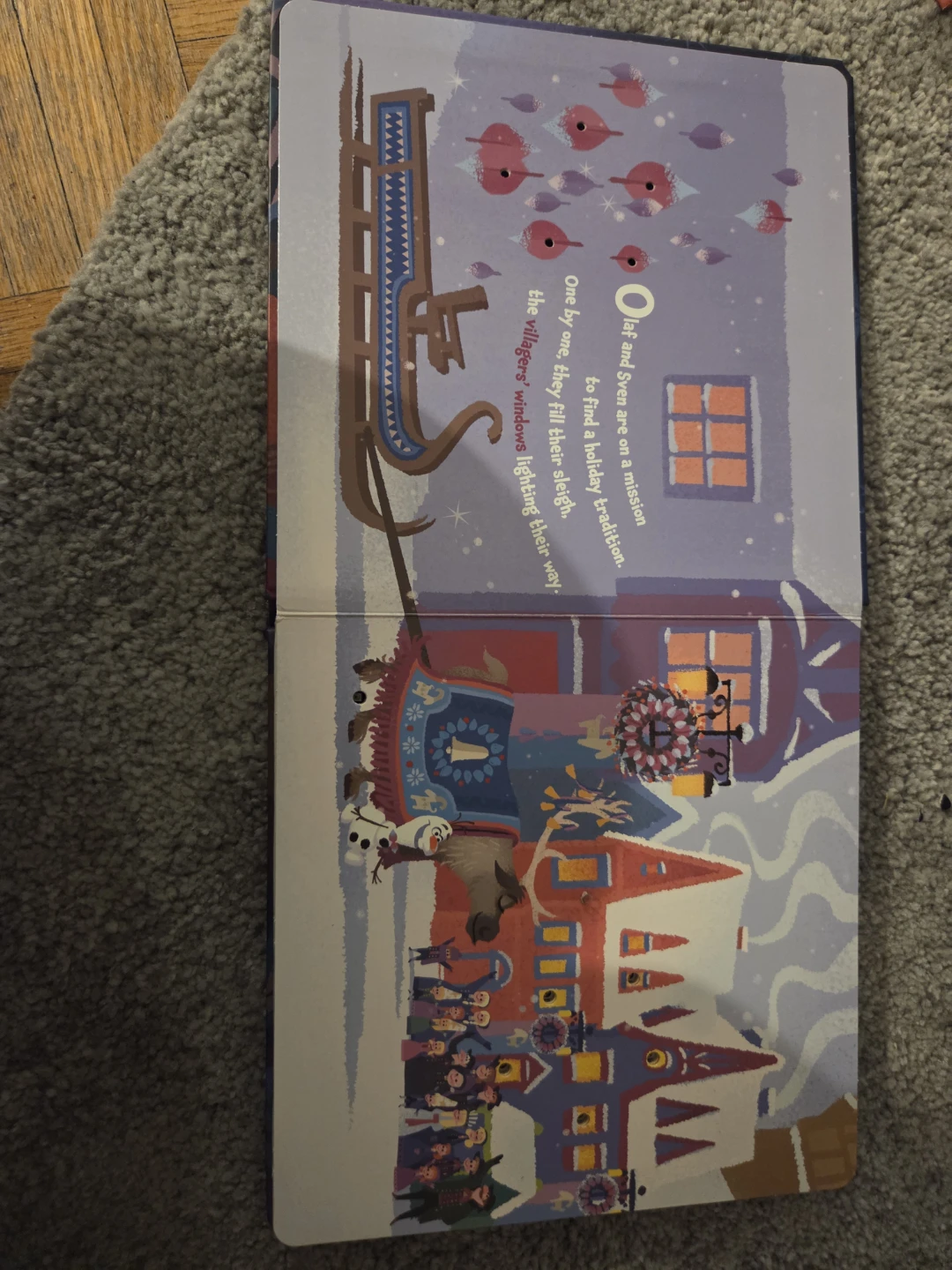 Olaf's Frozen Adventure Olaf's Journey Light-Up Board Book - photo 3