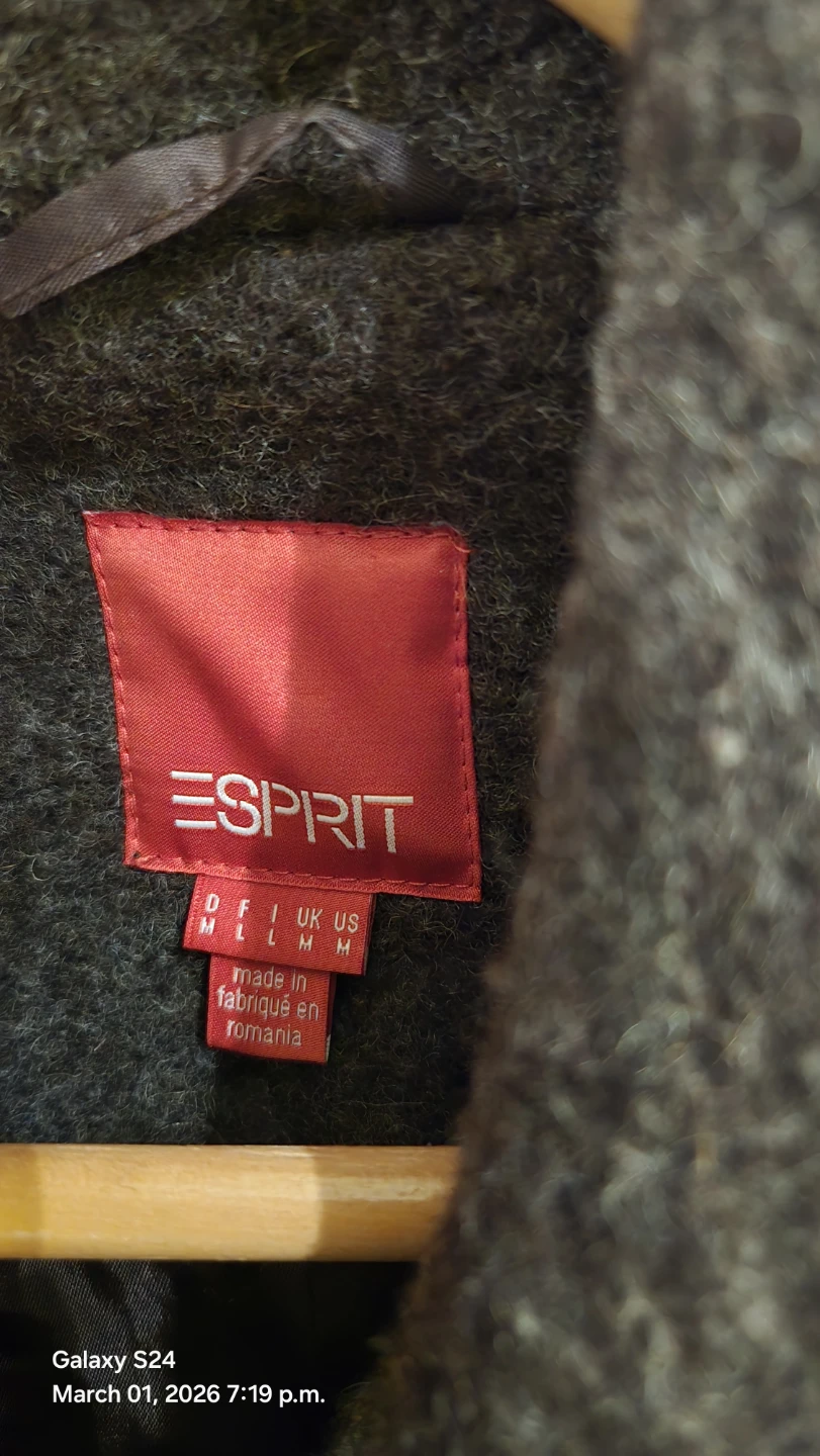 Esprit Women's Wool Blend Coat - Size M - photo 2