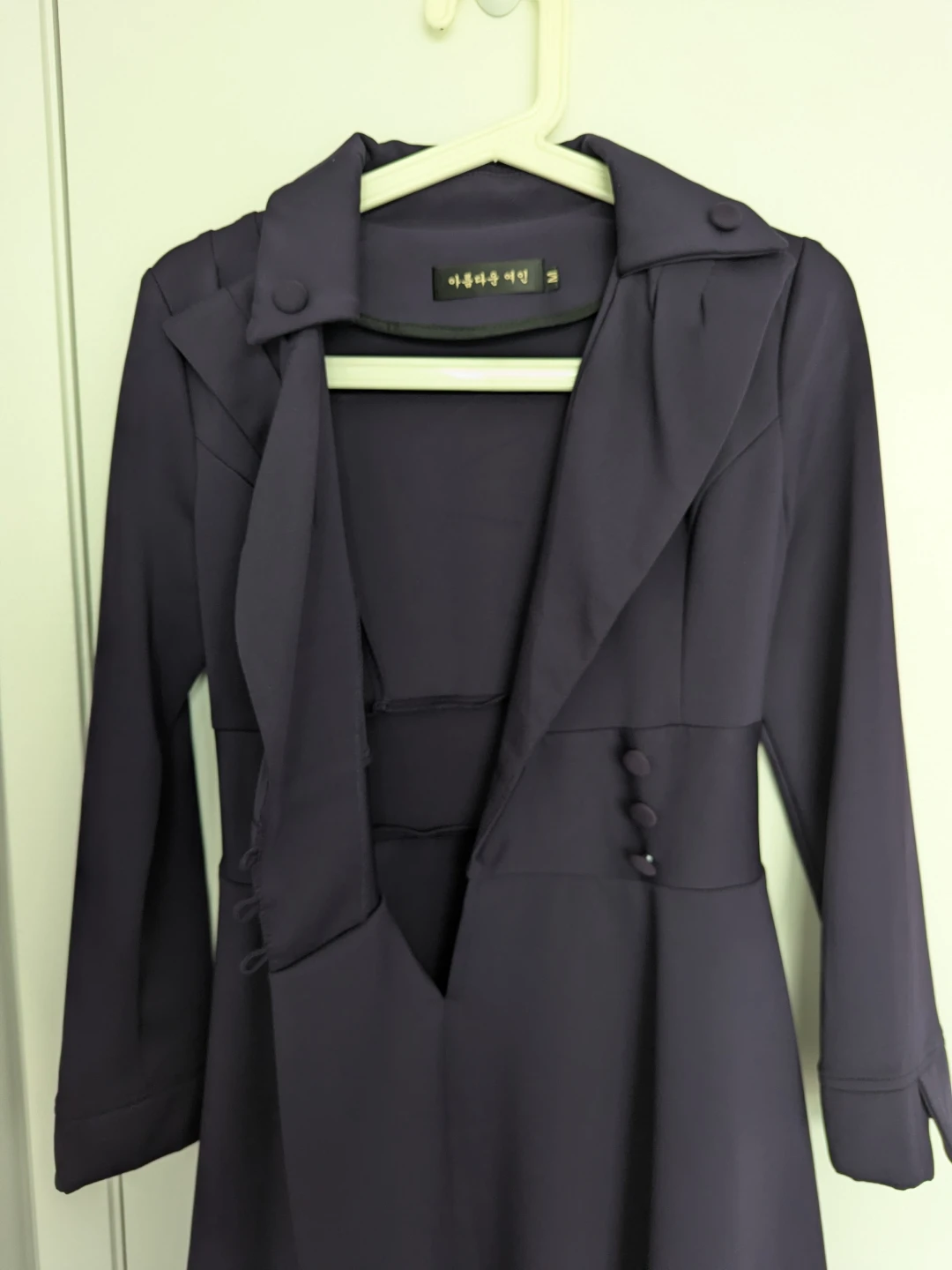 Women's Purple Blazer Dress Size M - photo 4