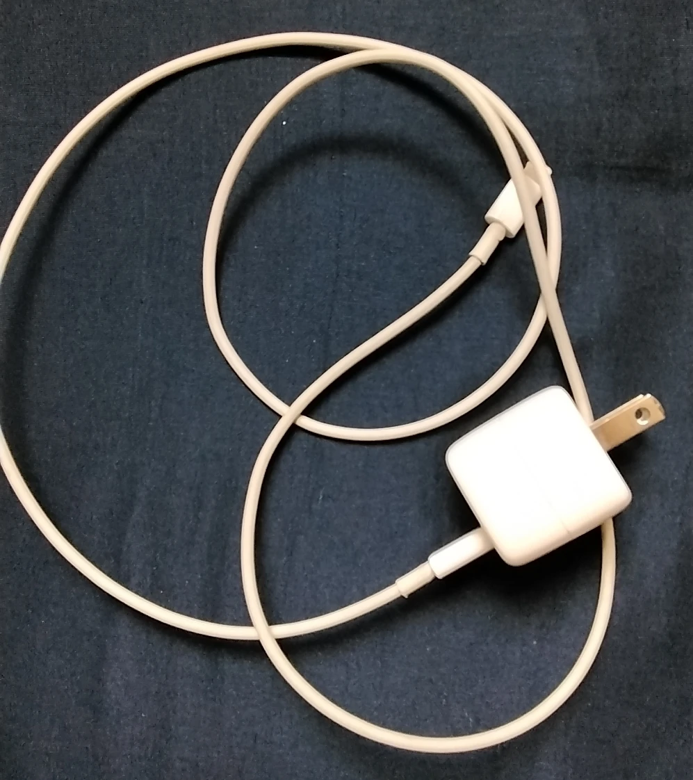 White Apple iPhone Charger Cable and Adapter 🥕
