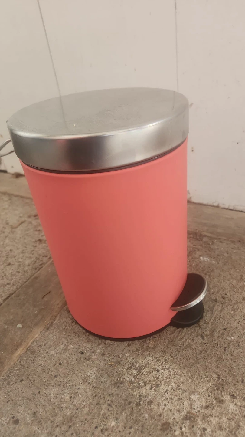 Ikea Coral Pedal Bin with Stainless Steel Lid