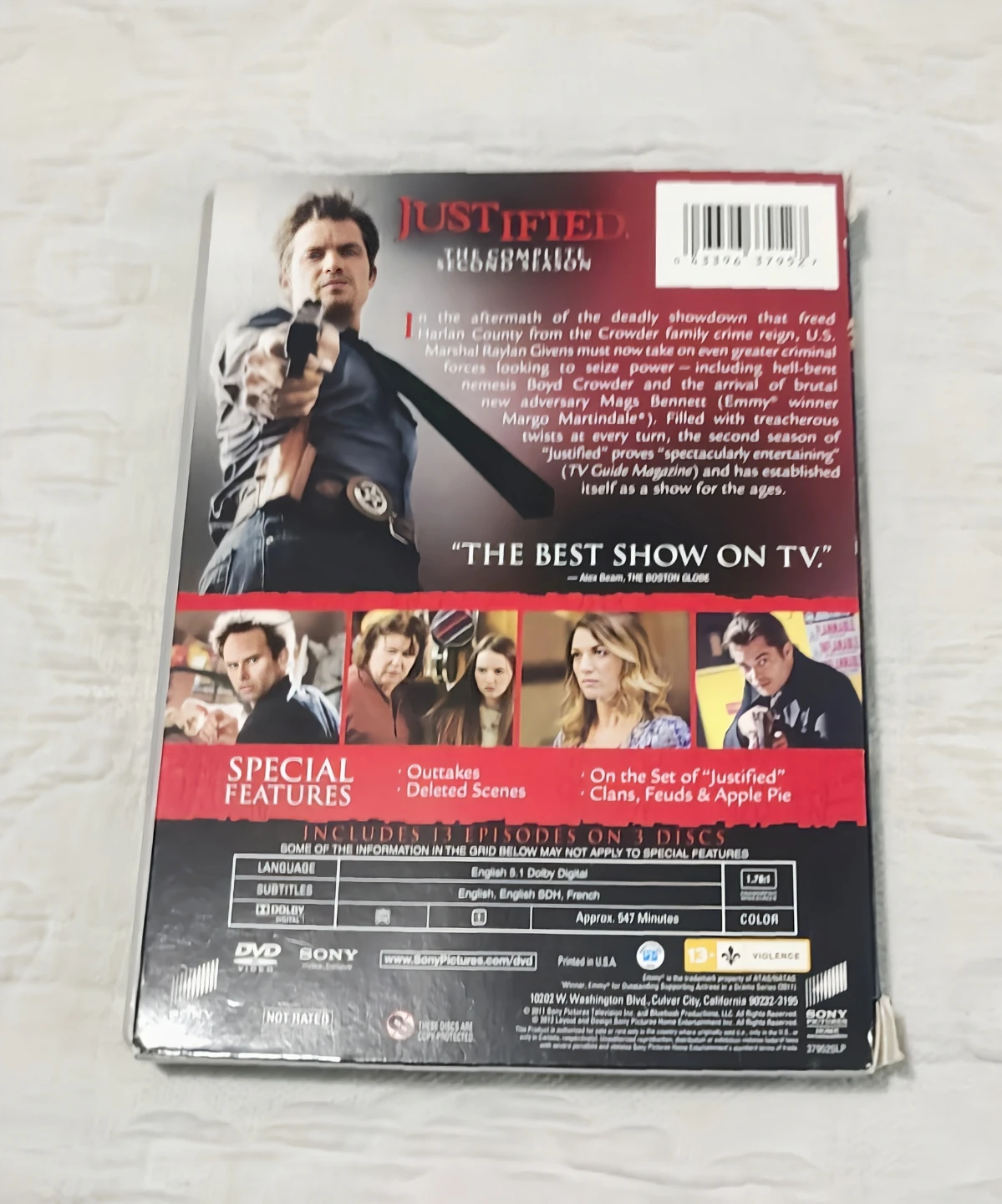 Justified: The Complete Second Season DVD - photo 2
