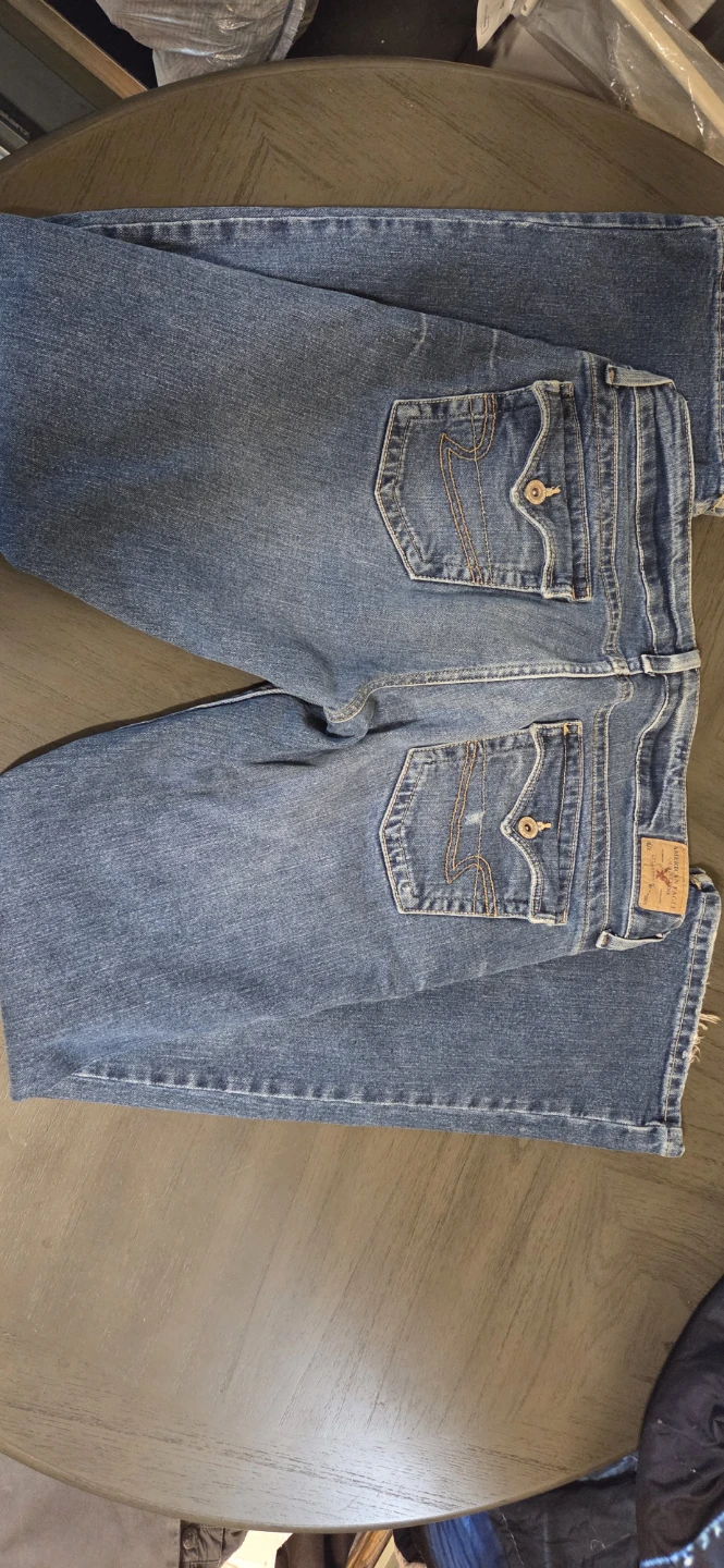 American Eagle Outfitters "Blue Issue" Jeans - Size 12 Reg - photo 4