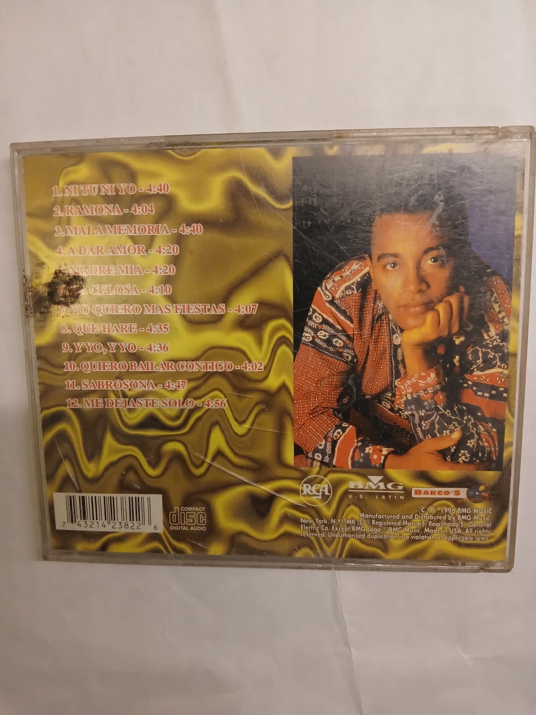 Sergio Vargas Mi Propuesta 1996 CD - photo 2